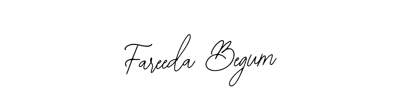 Design your own signature with our free online signature maker. With this signature software, you can create a handwritten (Bearetta-2O07w) signature for name Fareeda Begum. Fareeda Begum signature style 12 images and pictures png
