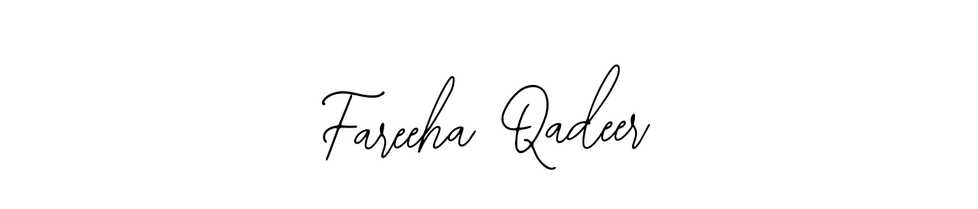 Fareeha Qadeer stylish signature style. Best Handwritten Sign (Bearetta-2O07w) for my name. Handwritten Signature Collection Ideas for my name Fareeha Qadeer. Fareeha Qadeer signature style 12 images and pictures png