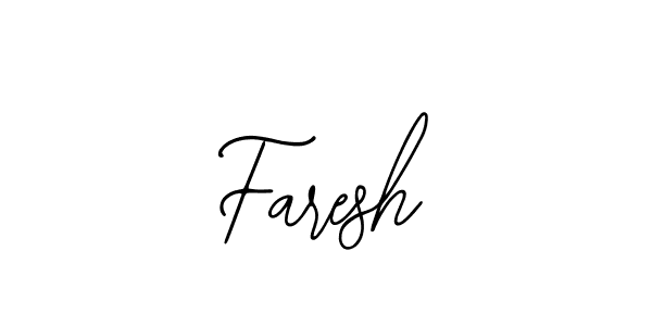 if you are searching for the best signature style for your name Faresh. so please give up your signature search. here we have designed multiple signature styles  using Bearetta-2O07w. Faresh signature style 12 images and pictures png