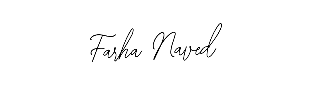 Make a beautiful signature design for name Farha Naved. With this signature (Bearetta-2O07w) style, you can create a handwritten signature for free. Farha Naved signature style 12 images and pictures png