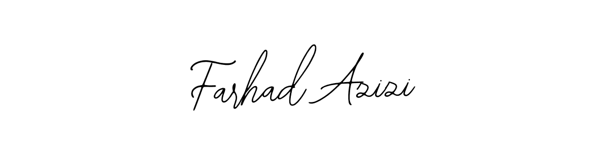 Design your own signature with our free online signature maker. With this signature software, you can create a handwritten (Bearetta-2O07w) signature for name Farhad Azizi. Farhad Azizi signature style 12 images and pictures png