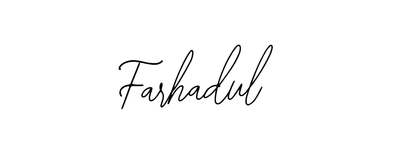 Make a beautiful signature design for name Farhadul. With this signature (Bearetta-2O07w) style, you can create a handwritten signature for free. Farhadul signature style 12 images and pictures png