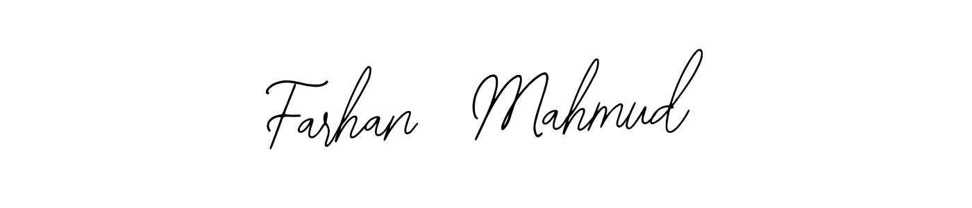 Make a beautiful signature design for name Farhan  Mahmud. Use this online signature maker to create a handwritten signature for free. Farhan  Mahmud signature style 12 images and pictures png