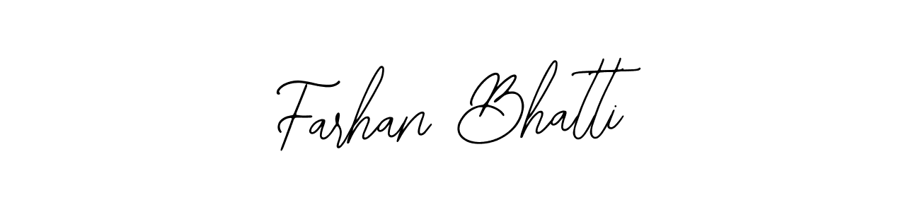 if you are searching for the best signature style for your name Farhan Bhatti. so please give up your signature search. here we have designed multiple signature styles  using Bearetta-2O07w. Farhan Bhatti signature style 12 images and pictures png