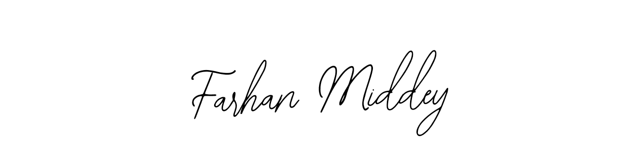 Once you've used our free online signature maker to create your best signature Bearetta-2O07w style, it's time to enjoy all of the benefits that Farhan Middey name signing documents. Farhan Middey signature style 12 images and pictures png