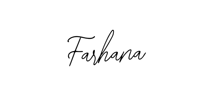 The best way (Bearetta-2O07w) to make a short signature is to pick only two or three words in your name. The name Farhana include a total of six letters. For converting this name. Farhana signature style 12 images and pictures png