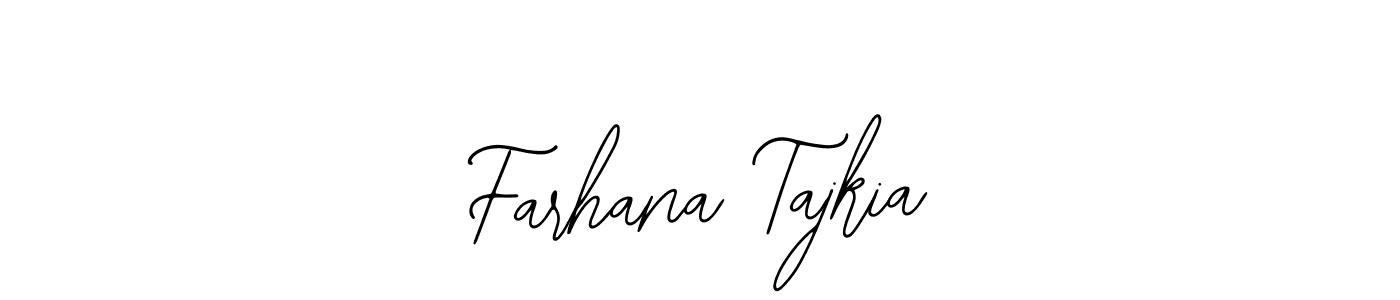 Make a beautiful signature design for name Farhana Tajkia. With this signature (Bearetta-2O07w) style, you can create a handwritten signature for free. Farhana Tajkia signature style 12 images and pictures png