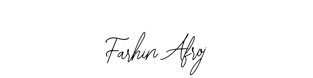 if you are searching for the best signature style for your name Farhin Afroj. so please give up your signature search. here we have designed multiple signature styles  using Bearetta-2O07w. Farhin Afroj signature style 12 images and pictures png