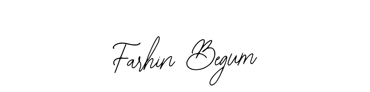 Make a beautiful signature design for name Farhin Begum. Use this online signature maker to create a handwritten signature for free. Farhin Begum signature style 12 images and pictures png