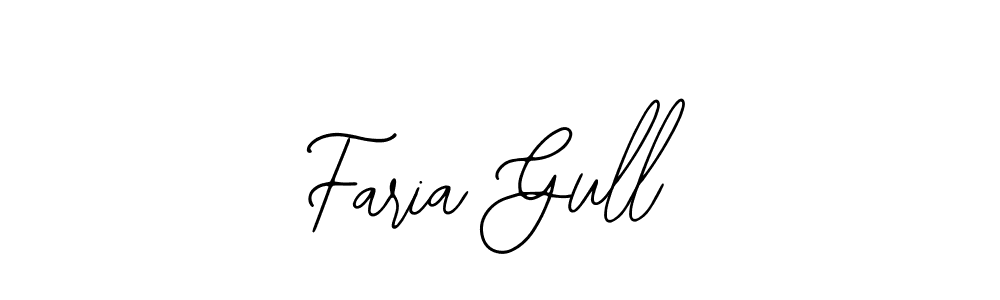 Also we have Faria Gull name is the best signature style. Create professional handwritten signature collection using Bearetta-2O07w autograph style. Faria Gull signature style 12 images and pictures png