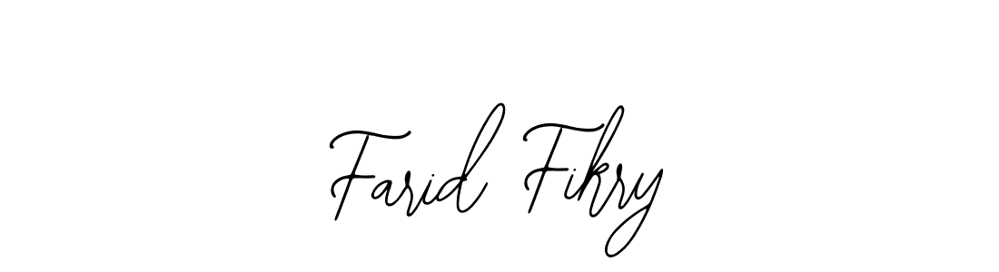Also You can easily find your signature by using the search form. We will create Farid Fikry name handwritten signature images for you free of cost using Bearetta-2O07w sign style. Farid Fikry signature style 12 images and pictures png