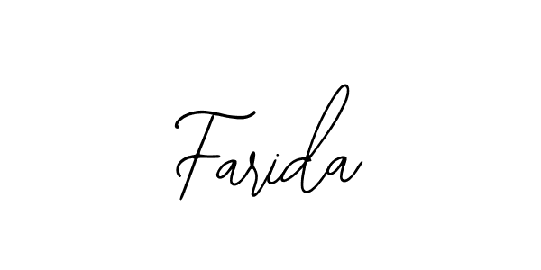 if you are searching for the best signature style for your name Farida. so please give up your signature search. here we have designed multiple signature styles  using Bearetta-2O07w. Farida signature style 12 images and pictures png
