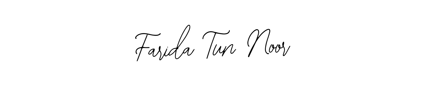 Create a beautiful signature design for name Farida Tun Noor. With this signature (Bearetta-2O07w) fonts, you can make a handwritten signature for free. Farida Tun Noor signature style 12 images and pictures png