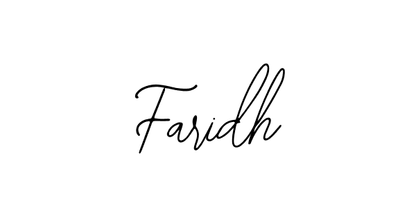 Create a beautiful signature design for name Faridh. With this signature (Bearetta-2O07w) fonts, you can make a handwritten signature for free. Faridh signature style 12 images and pictures png