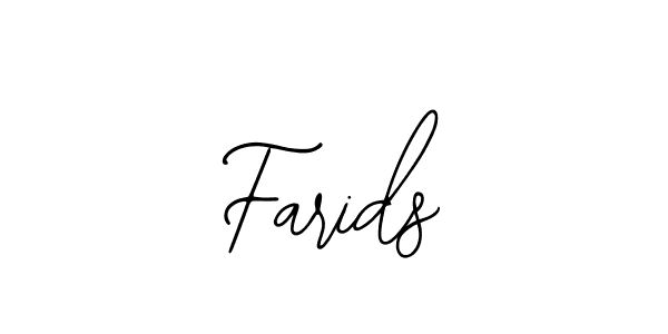 Make a beautiful signature design for name Farids. With this signature (Bearetta-2O07w) style, you can create a handwritten signature for free. Farids signature style 12 images and pictures png