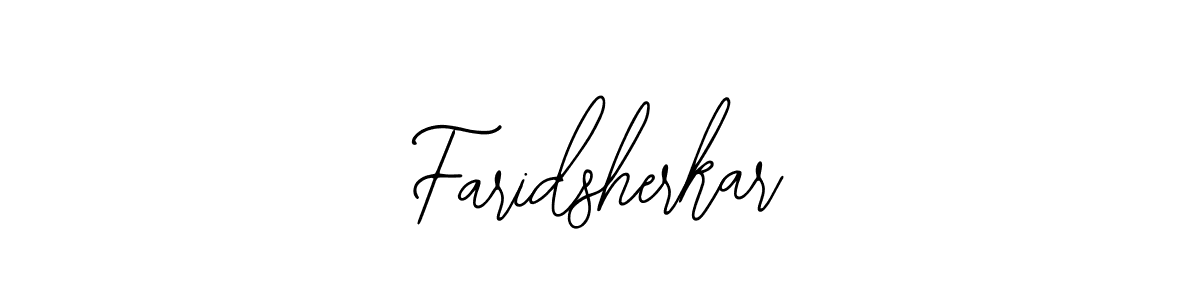 Faridsherkar stylish signature style. Best Handwritten Sign (Bearetta-2O07w) for my name. Handwritten Signature Collection Ideas for my name Faridsherkar. Faridsherkar signature style 12 images and pictures png