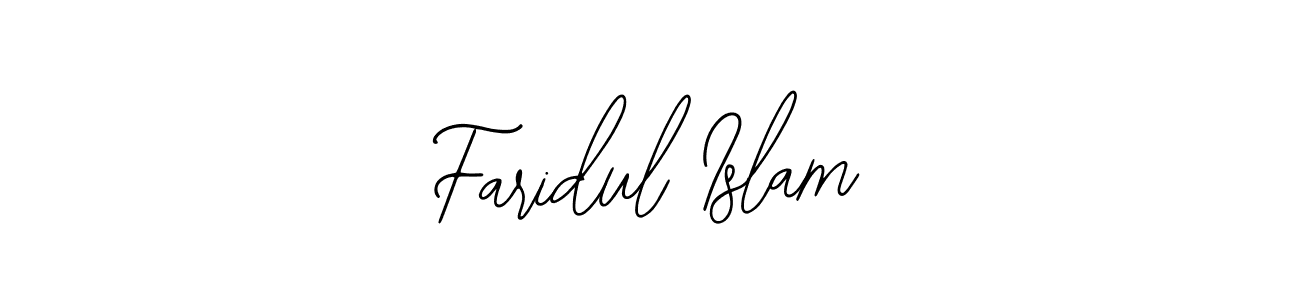 The best way (Bearetta-2O07w) to make a short signature is to pick only two or three words in your name. The name Faridul Islam include a total of six letters. For converting this name. Faridul Islam signature style 12 images and pictures png