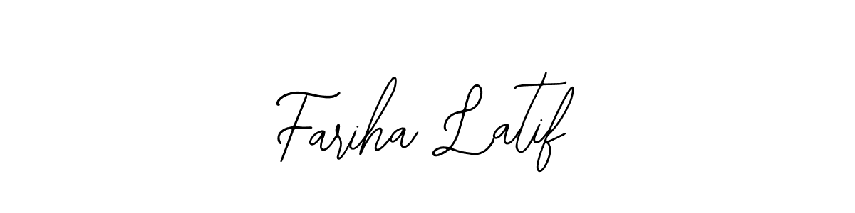 See photos of Fariha Latif official signature by Spectra . Check more albums & portfolios. Read reviews & check more about Bearetta-2O07w font. Fariha Latif signature style 12 images and pictures png