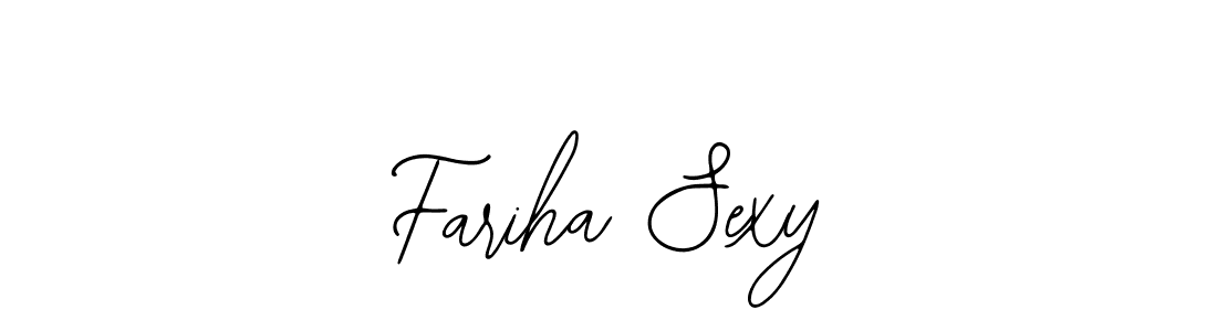 Also we have Fariha Sexy name is the best signature style. Create professional handwritten signature collection using Bearetta-2O07w autograph style. Fariha Sexy signature style 12 images and pictures png