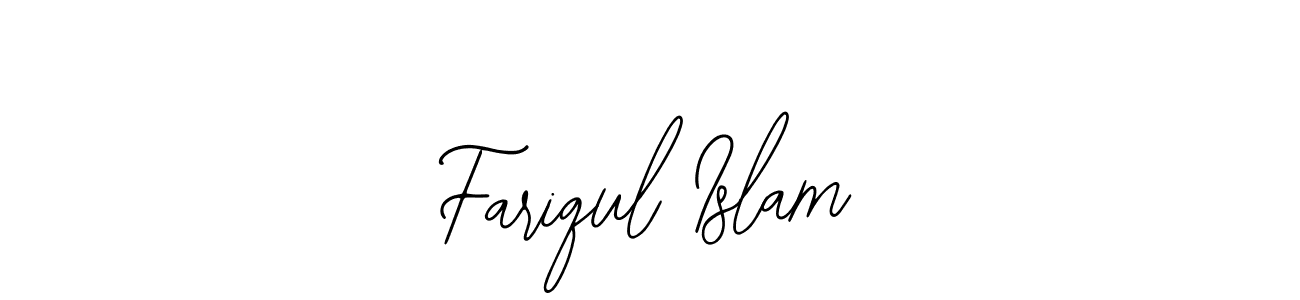 You should practise on your own different ways (Bearetta-2O07w) to write your name (Fariqul Islam) in signature. don't let someone else do it for you. Fariqul Islam signature style 12 images and pictures png