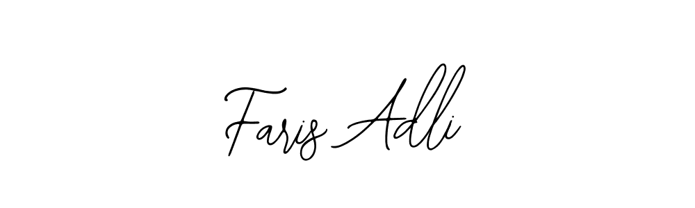 Use a signature maker to create a handwritten signature online. With this signature software, you can design (Bearetta-2O07w) your own signature for name Faris Adli. Faris Adli signature style 12 images and pictures png