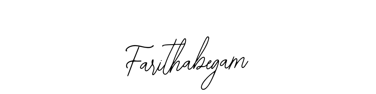 Also we have Farithabegam name is the best signature style. Create professional handwritten signature collection using Bearetta-2O07w autograph style. Farithabegam signature style 12 images and pictures png