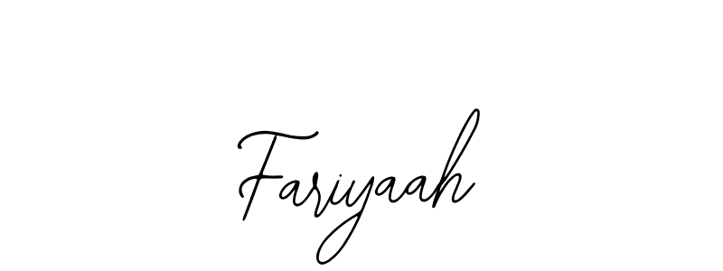 Fariyaah stylish signature style. Best Handwritten Sign (Bearetta-2O07w) for my name. Handwritten Signature Collection Ideas for my name Fariyaah. Fariyaah signature style 12 images and pictures png