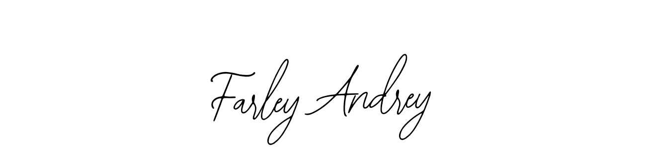 Use a signature maker to create a handwritten signature online. With this signature software, you can design (Bearetta-2O07w) your own signature for name Farley Andrey. Farley Andrey signature style 12 images and pictures png