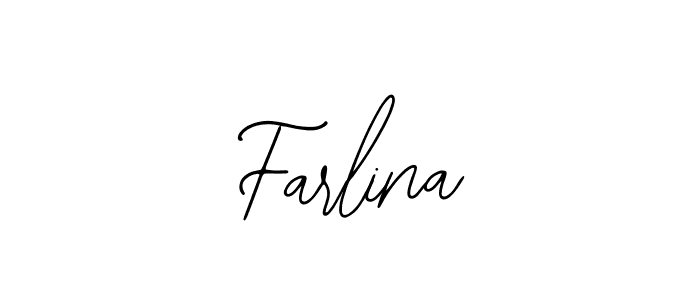 Design your own signature with our free online signature maker. With this signature software, you can create a handwritten (Bearetta-2O07w) signature for name Farlina. Farlina signature style 12 images and pictures png