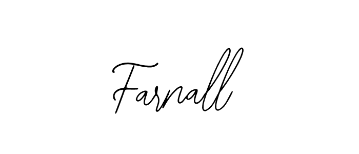 How to make Farnall name signature. Use Bearetta-2O07w style for creating short signs online. This is the latest handwritten sign. Farnall signature style 12 images and pictures png