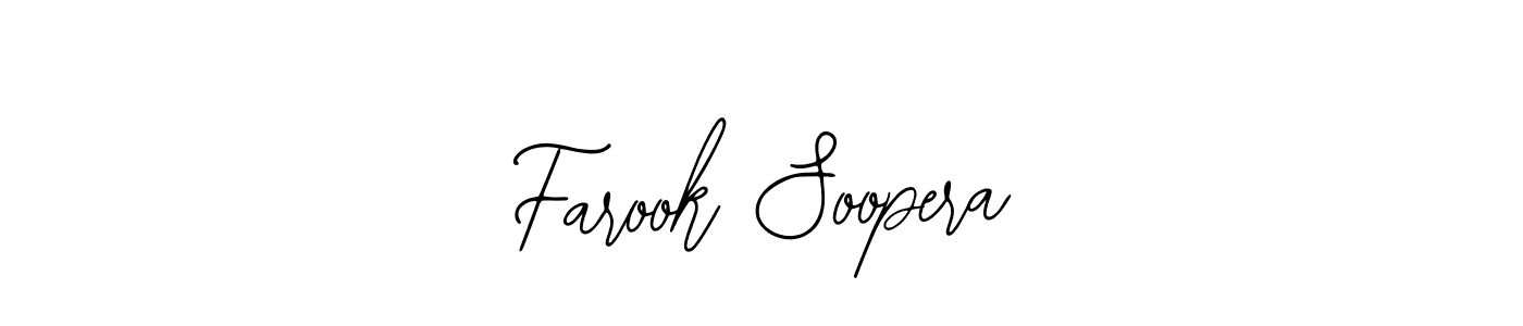 if you are searching for the best signature style for your name Farook Soopera. so please give up your signature search. here we have designed multiple signature styles  using Bearetta-2O07w. Farook Soopera signature style 12 images and pictures png