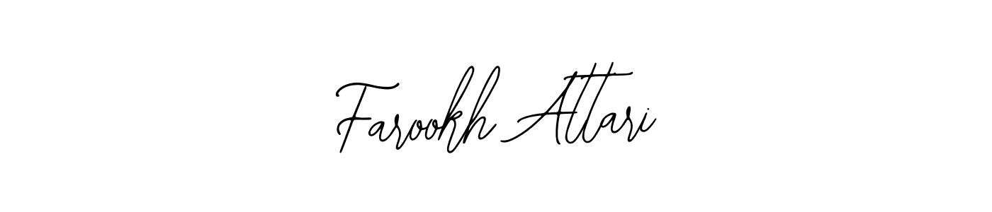Design your own signature with our free online signature maker. With this signature software, you can create a handwritten (Bearetta-2O07w) signature for name Farookh Attari. Farookh Attari signature style 12 images and pictures png