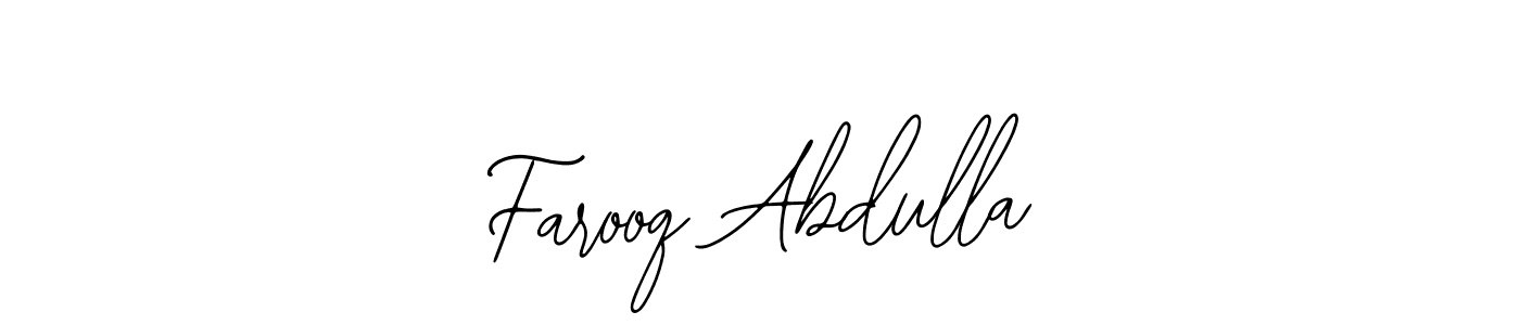 if you are searching for the best signature style for your name Farooq Abdulla. so please give up your signature search. here we have designed multiple signature styles  using Bearetta-2O07w. Farooq Abdulla signature style 12 images and pictures png