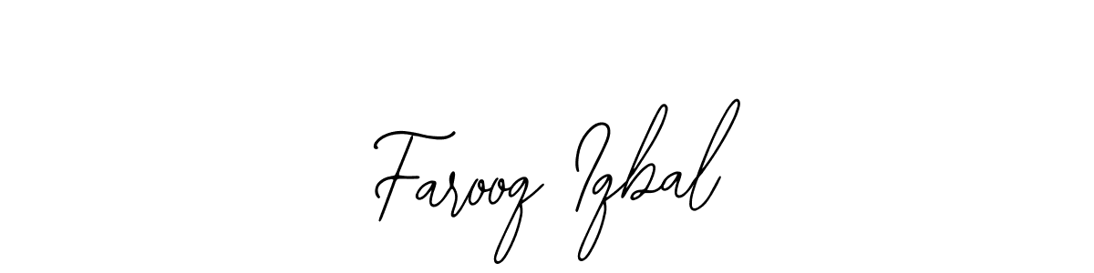 Make a beautiful signature design for name Farooq Iqbal. With this signature (Bearetta-2O07w) style, you can create a handwritten signature for free. Farooq Iqbal signature style 12 images and pictures png