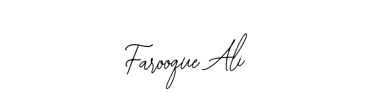 Bearetta-2O07w is a professional signature style that is perfect for those who want to add a touch of class to their signature. It is also a great choice for those who want to make their signature more unique. Get Farooque Ali name to fancy signature for free. Farooque Ali signature style 12 images and pictures png