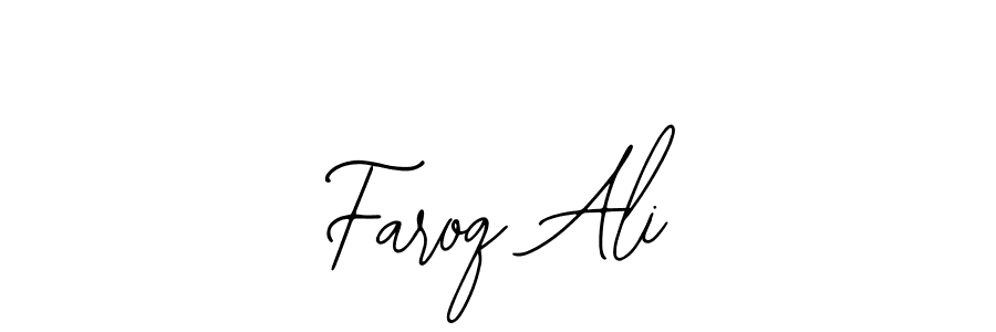 Make a beautiful signature design for name Faroq Ali. With this signature (Bearetta-2O07w) style, you can create a handwritten signature for free. Faroq Ali signature style 12 images and pictures png