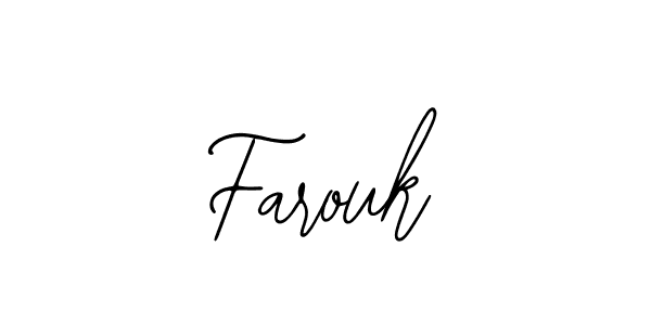 The best way (Bearetta-2O07w) to make a short signature is to pick only two or three words in your name. The name Farouk include a total of six letters. For converting this name. Farouk signature style 12 images and pictures png