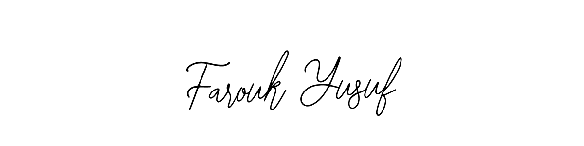 if you are searching for the best signature style for your name Farouk Yusuf. so please give up your signature search. here we have designed multiple signature styles  using Bearetta-2O07w. Farouk Yusuf signature style 12 images and pictures png