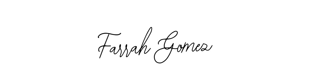 Also we have Farrah Gomez name is the best signature style. Create professional handwritten signature collection using Bearetta-2O07w autograph style. Farrah Gomez signature style 12 images and pictures png