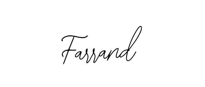 Create a beautiful signature design for name Farrand. With this signature (Bearetta-2O07w) fonts, you can make a handwritten signature for free. Farrand signature style 12 images and pictures png