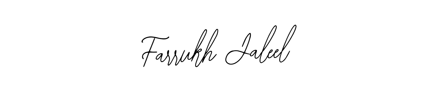 How to make Farrukh Jaleel signature? Bearetta-2O07w is a professional autograph style. Create handwritten signature for Farrukh Jaleel name. Farrukh Jaleel signature style 12 images and pictures png