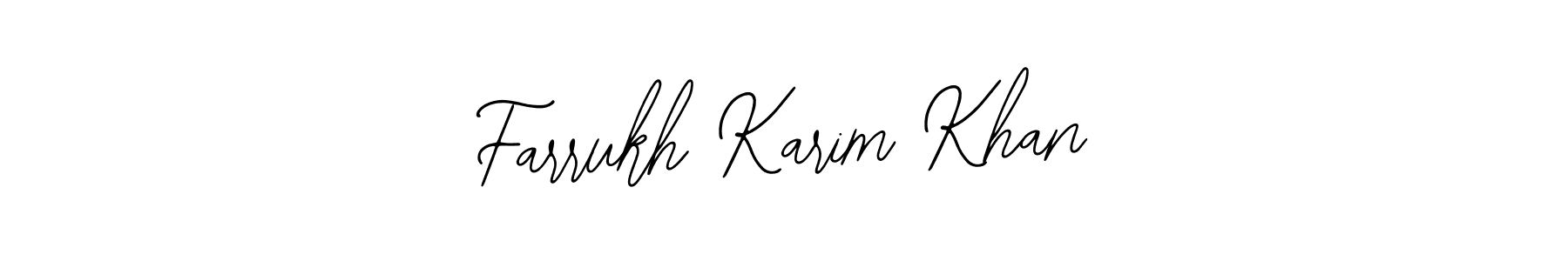 How to Draw Farrukh Karim Khan signature style? Bearetta-2O07w is a latest design signature styles for name Farrukh Karim Khan. Farrukh Karim Khan signature style 12 images and pictures png