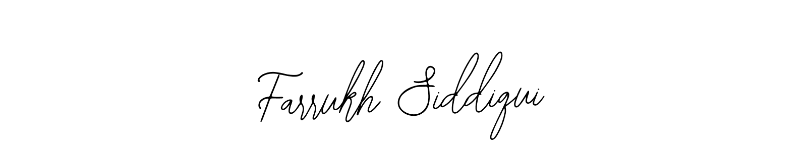 Create a beautiful signature design for name Farrukh Siddiqui. With this signature (Bearetta-2O07w) fonts, you can make a handwritten signature for free. Farrukh Siddiqui signature style 12 images and pictures png