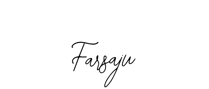 You should practise on your own different ways (Bearetta-2O07w) to write your name (Farsaju) in signature. don't let someone else do it for you. Farsaju signature style 12 images and pictures png