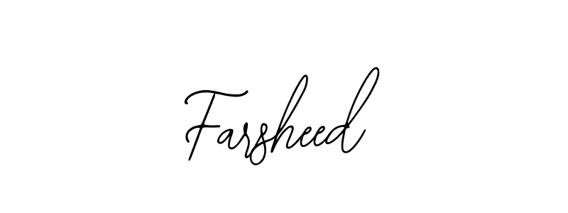 Farsheed stylish signature style. Best Handwritten Sign (Bearetta-2O07w) for my name. Handwritten Signature Collection Ideas for my name Farsheed. Farsheed signature style 12 images and pictures png