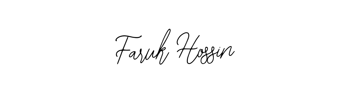 It looks lik you need a new signature style for name Faruk Hossin. Design unique handwritten (Bearetta-2O07w) signature with our free signature maker in just a few clicks. Faruk Hossin signature style 12 images and pictures png