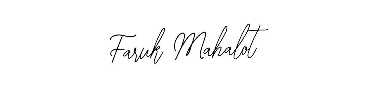 Also You can easily find your signature by using the search form. We will create Faruk Mahalot name handwritten signature images for you free of cost using Bearetta-2O07w sign style. Faruk Mahalot signature style 12 images and pictures png