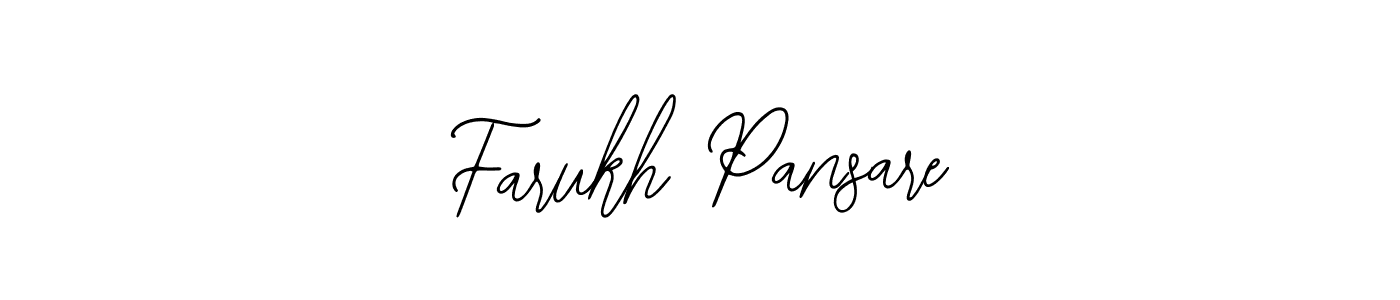 How to Draw Farukh Pansare signature style? Bearetta-2O07w is a latest design signature styles for name Farukh Pansare. Farukh Pansare signature style 12 images and pictures png