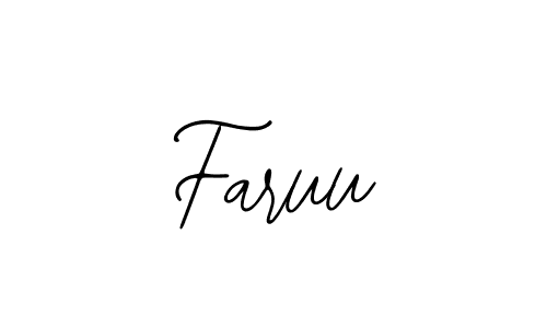 Create a beautiful signature design for name Faruu. With this signature (Bearetta-2O07w) fonts, you can make a handwritten signature for free. Faruu signature style 12 images and pictures png