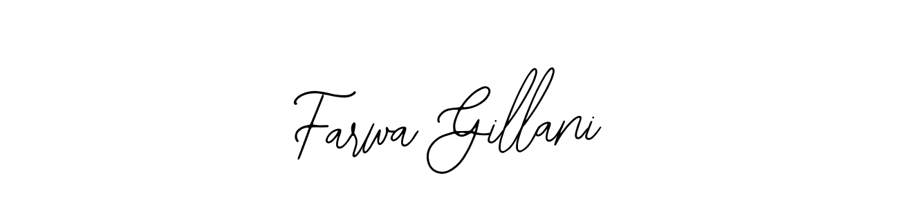 Similarly Bearetta-2O07w is the best handwritten signature design. Signature creator online .You can use it as an online autograph creator for name Farwa Gillani. Farwa Gillani signature style 12 images and pictures png